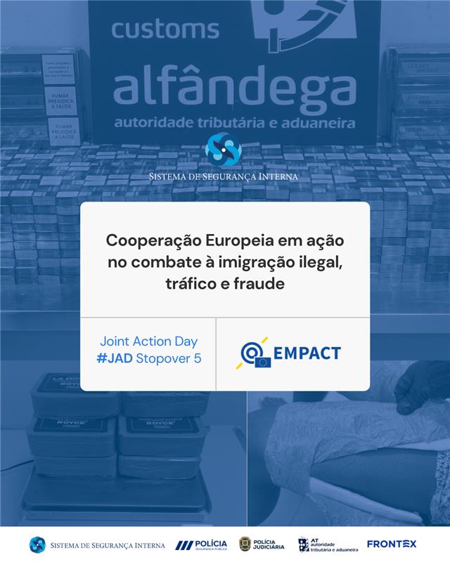 Empact | Portugal integra operação europeia de reforço do controlo das fronteiras aéreas