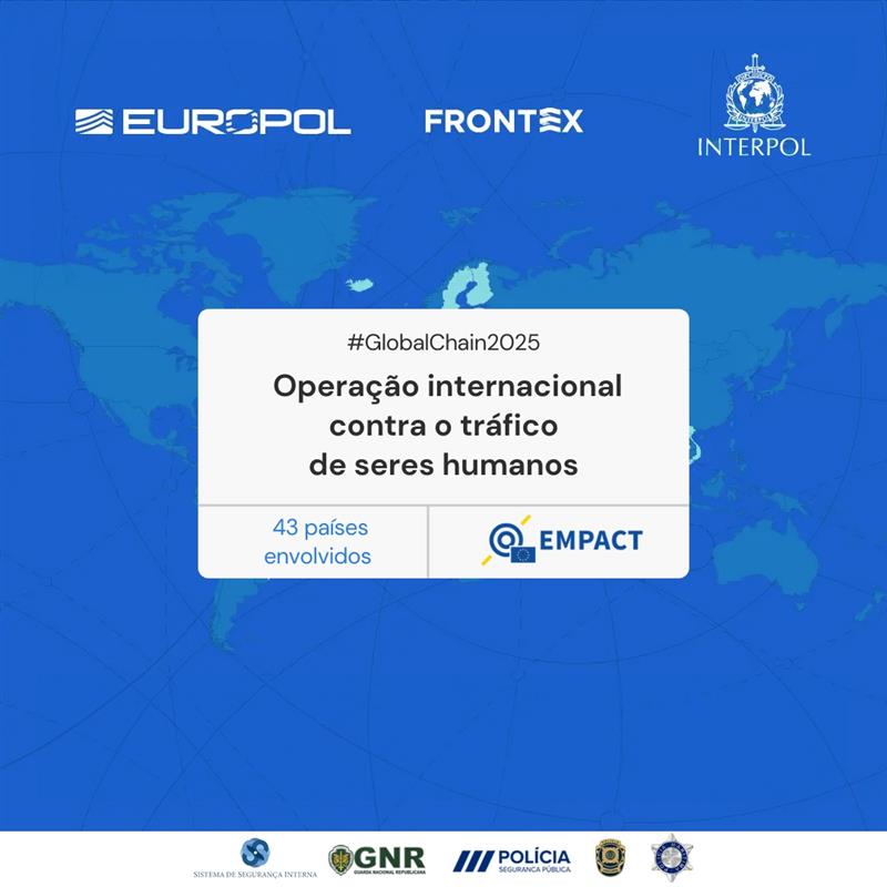 GLOBAL CHAIN 2025 | Combate ao tráfico de seres humanos
