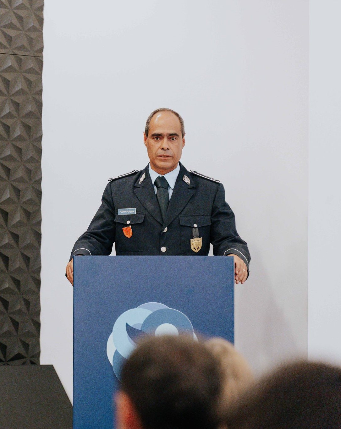 Receção aos oficiais auditores do 6.º Curso de Comando e Direção Policial