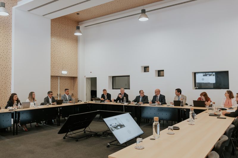 Reunião bilateral estratégica com delegação da Divisão de Retorno da Frontex