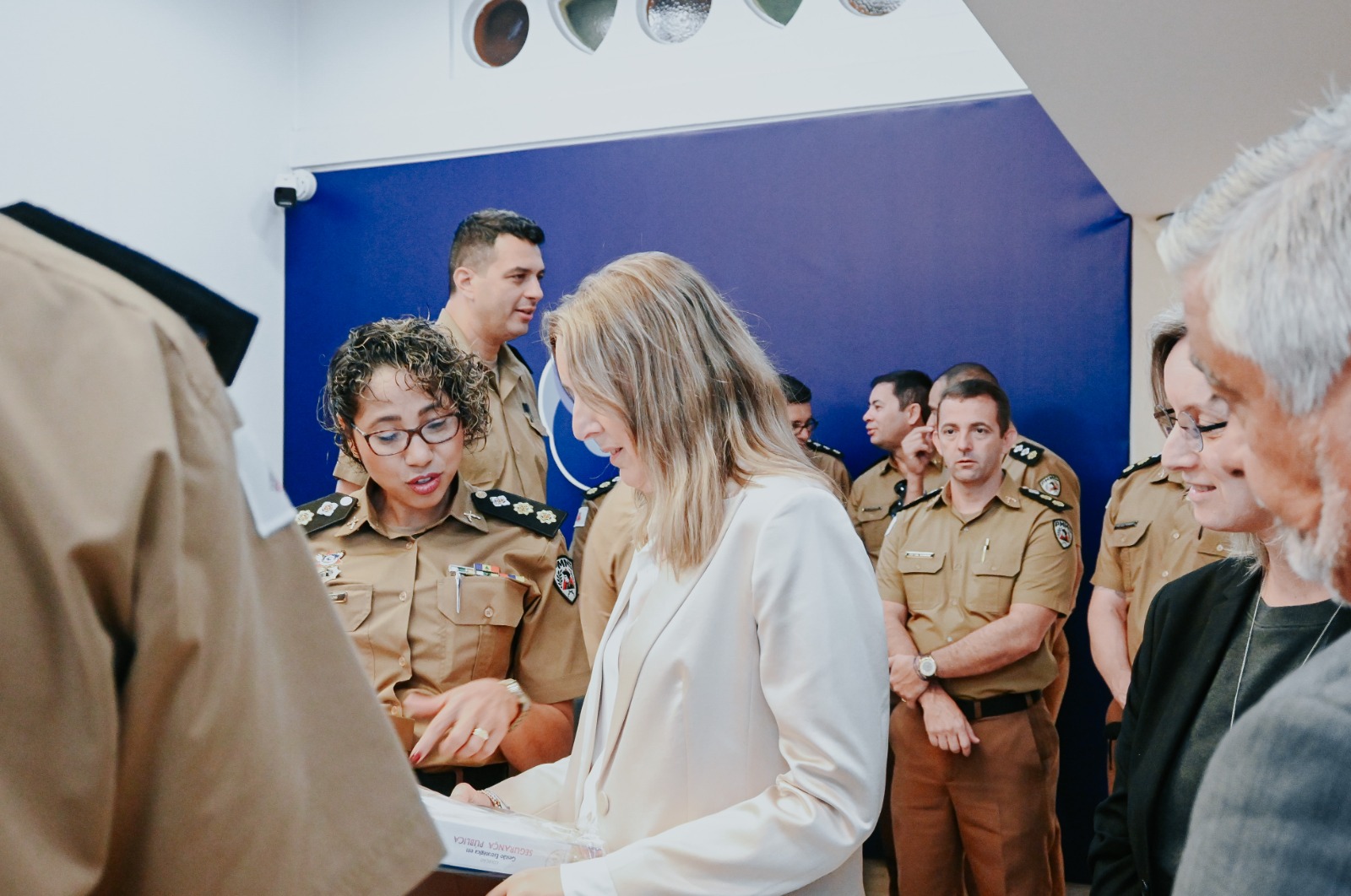 SSI recebe delegação da Polícia Militar de Minas Gerais