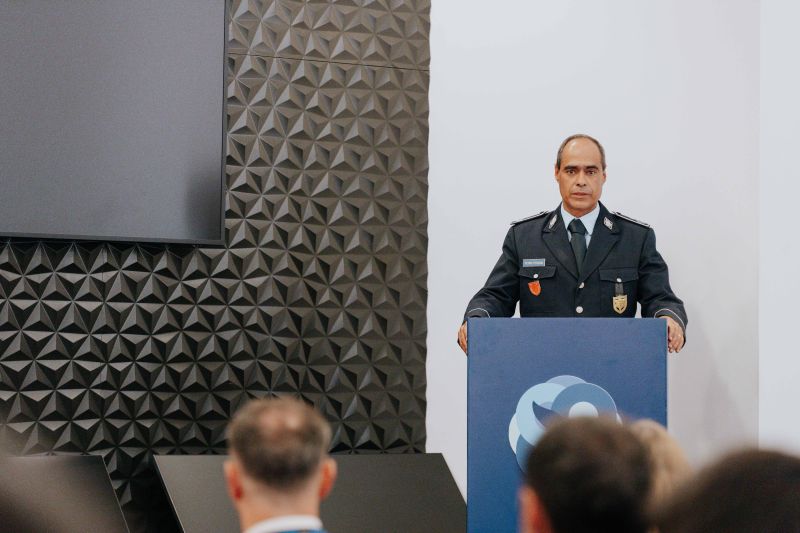 Receção aos oficiais auditores do 6.º Curso de Comando e Direção Policial