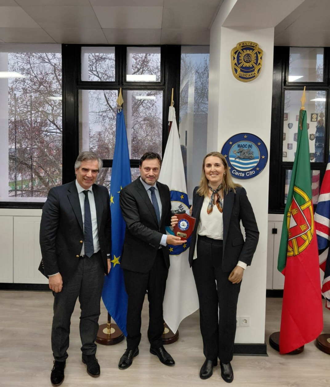 Visita ao MAOC | Maritime Analisys and Operations Centre (Narcotics)