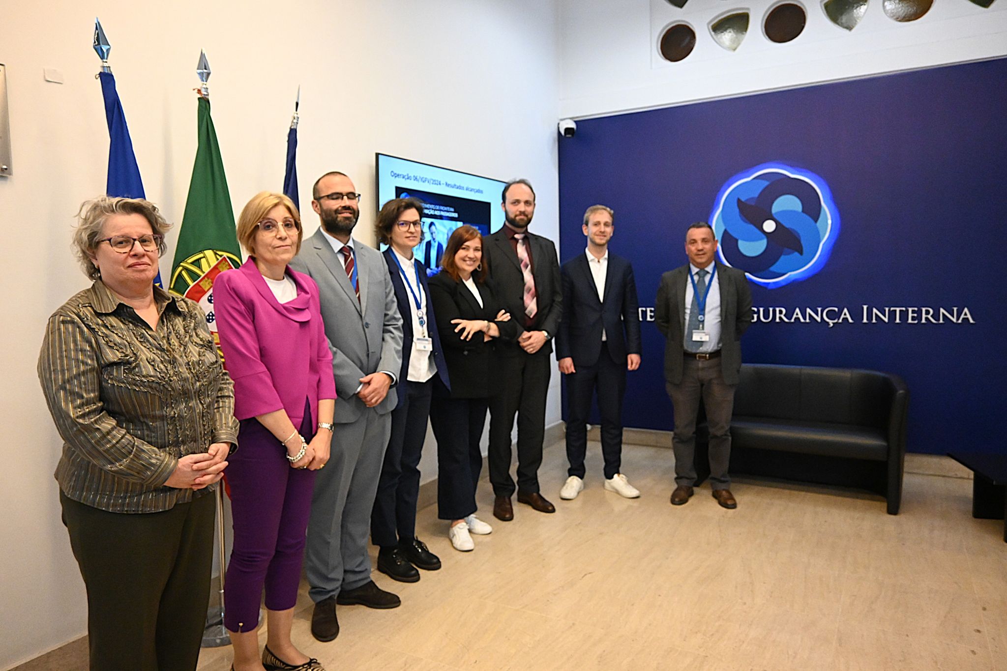 Visita da Comissão Europeia às instalações do GNSIRENE